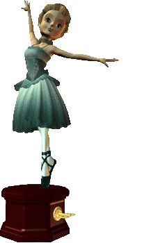 Baletnica tańcząca ze szkatułką
